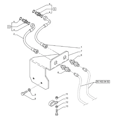 87590684 - шланг гибкий